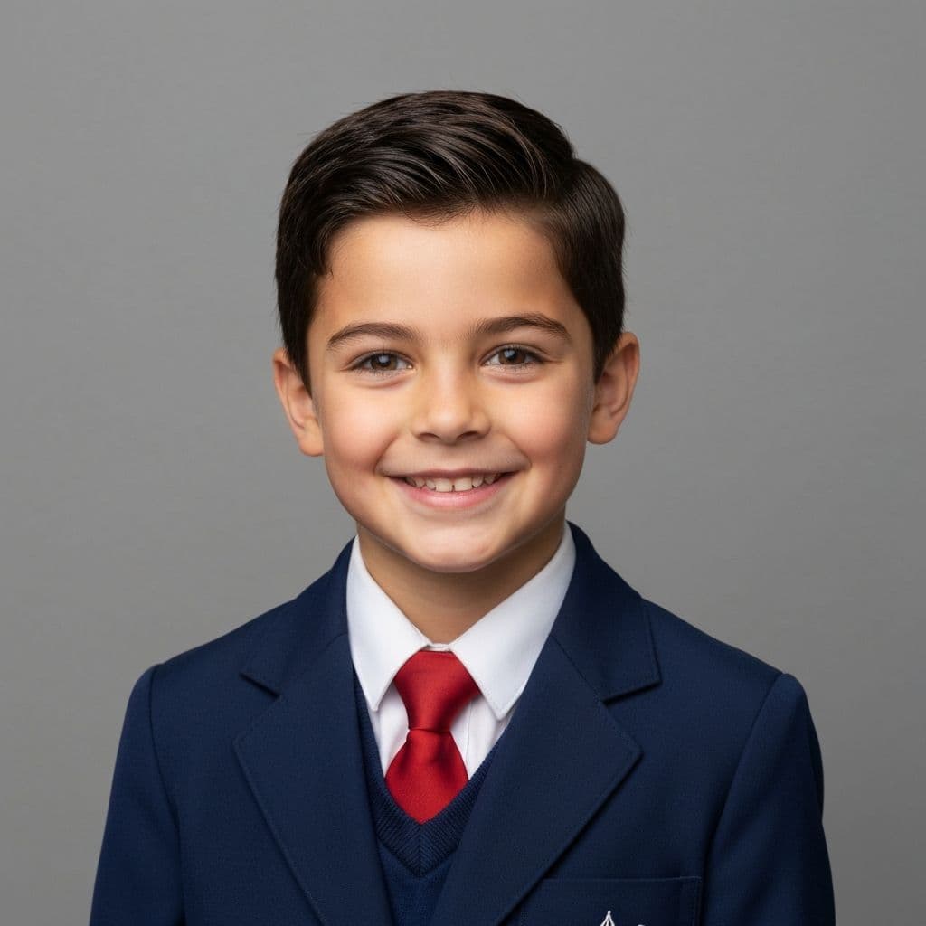 Portrait individuel d'un élève