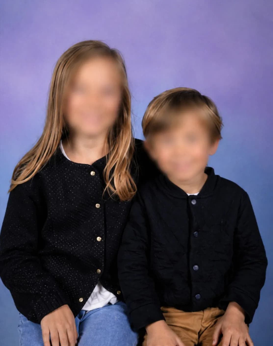 Portrait fratrie scolaire