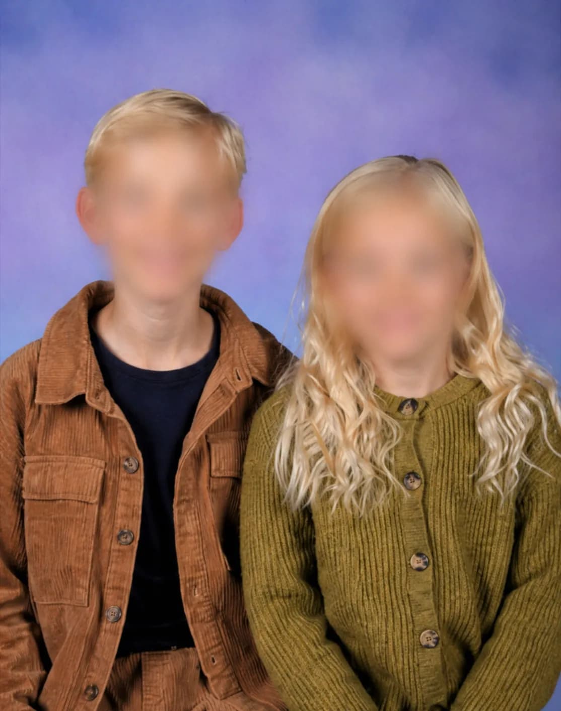 Portrait fratrie scolaire